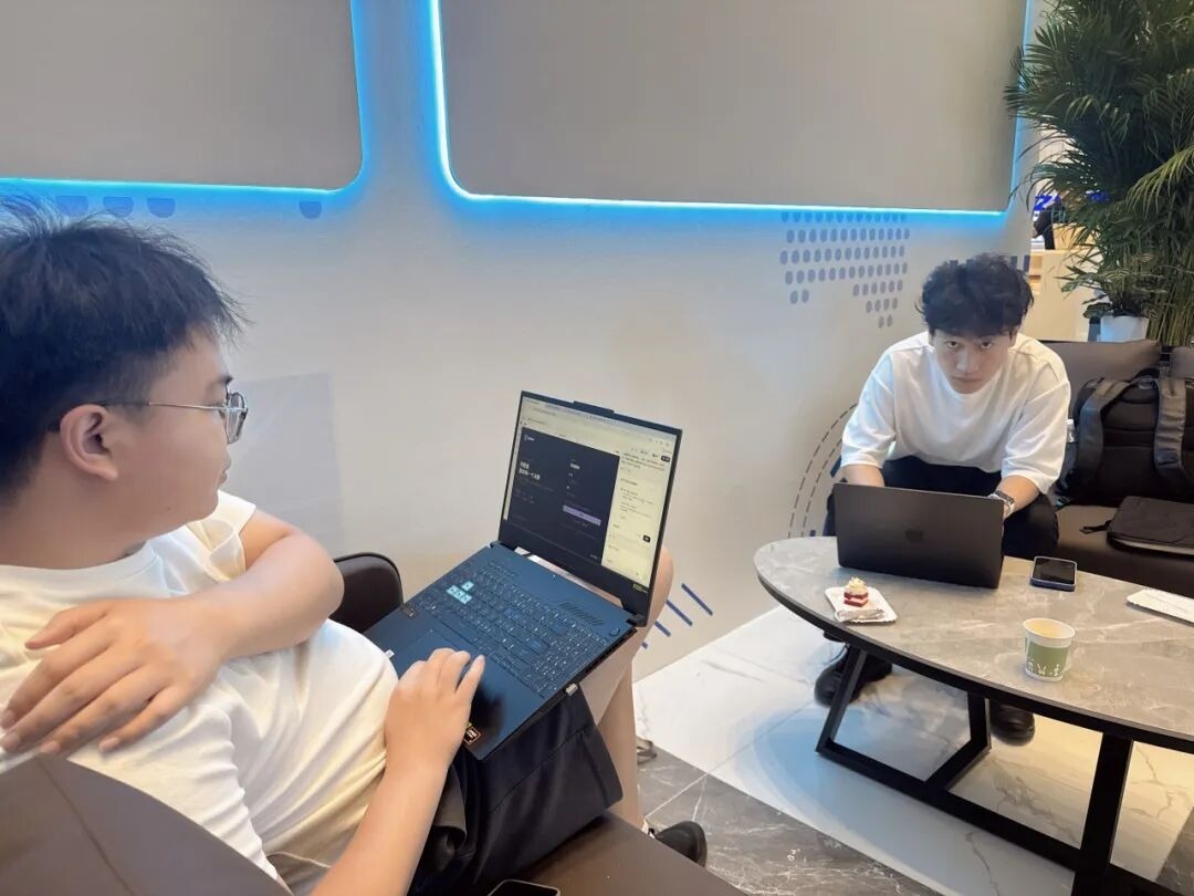 百度秒哒 AI 实操交流现场